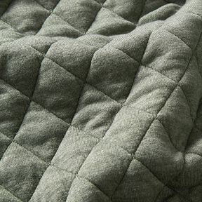 steppad jersey med rombmönster – mörk furu, 