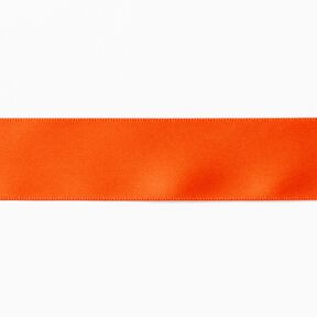 Satinband [25 mm] – brandgul, 