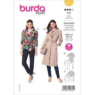 Kappa / Jacka, Burda 6031 | 34 - 44, 