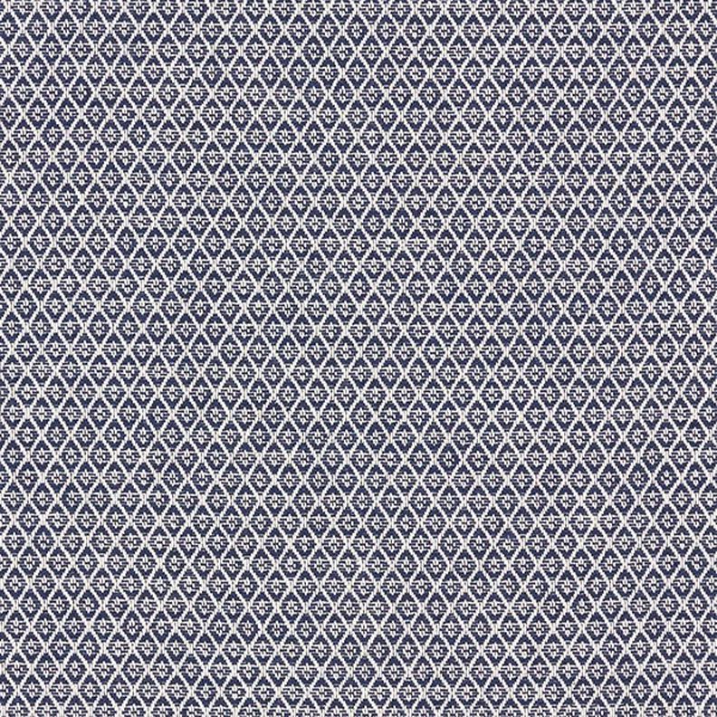 Möbeltyg Jacquard minirute – blå,  image number 1