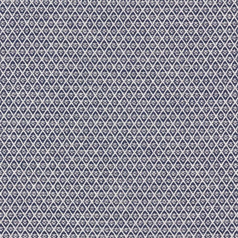 Möbeltyg Jacquard minirute – blå,  image number 1