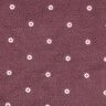 Teddyplysch broderade småblommor | Poppy Fabrics – mörk gammelrosa,  thumbnail number 1