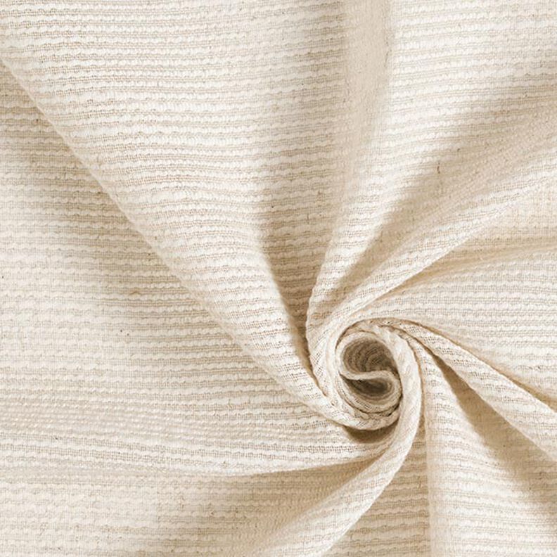 Gardintyg vävd struktur 300 cm – ljusbeige,  image number 1