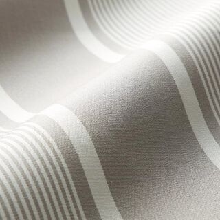 Outdoortyg Canvas randig mix – ljusgrått/vit | Stuvbit 100cm, 