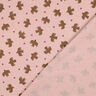 GOTS Muslin/Dubbel-krinkelväv Fåglar och hjärtan | Poppy Fabrics – gammalt rosa,  thumbnail number 5