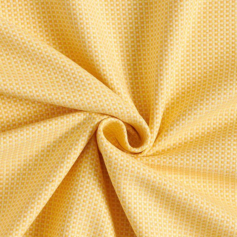 Dekorationstyg Jacquard Struktur Enfärgat – gul,  image number 3