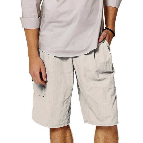 Linnetyg förtvättat – ljusbeige,  image number 4