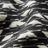 Stickad jacquard geometriskt mönster – svart/vit,  thumbnail number 3