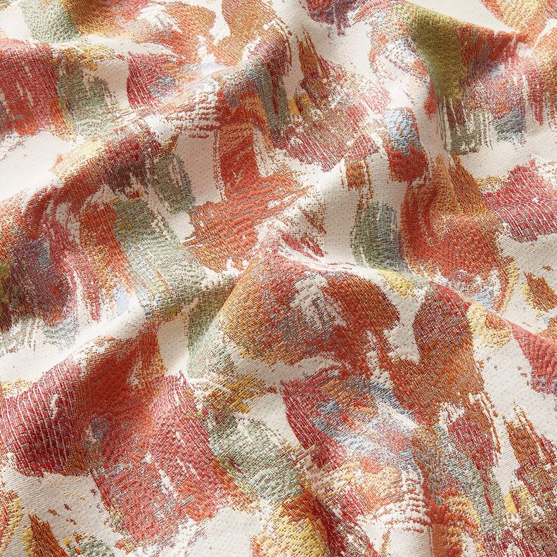 Dekorationstyg Gobel&auml;ng abstrakt konst &ndash; ljusbeige/ljus b&auml;rf&auml;rg,  image number 2