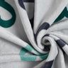 Mysfleece stora hjärtan – silvergrå/mörkgrön,  thumbnail number 4