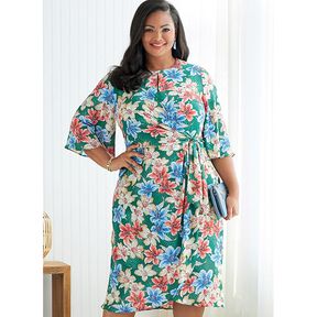 Omlottklänning, Butterick B6826 | 44-50, 