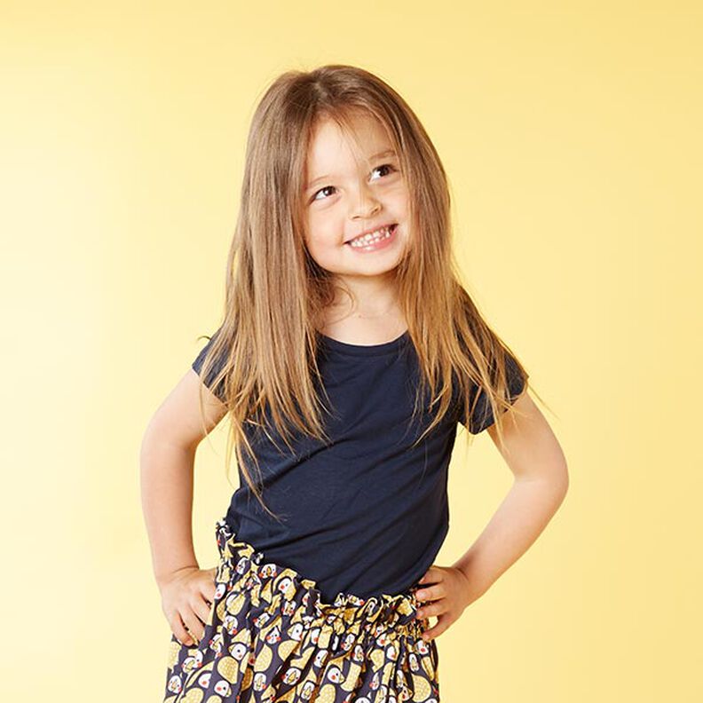 Viskosjersey Medium – navy, image number 6