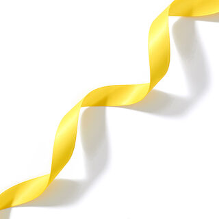 Satinband enfärgat – gul, 