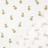 Muslin/Dubbel-krinkelväv päron Digitaltryck | Poppy Fabrics – vit/gul oliv,  thumbnail number 4