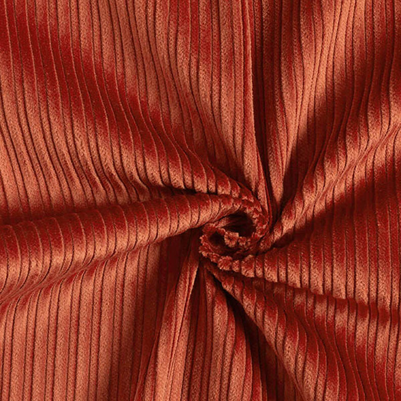 manchestertyg brett och smalt – terracotta,  image number 1