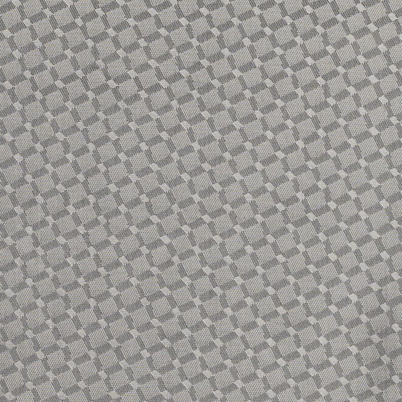 Fodertyg Jacquard romber – grått,  image number 1