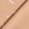 Bomullsjersey blad – ljusbrun,  thumbnail number 4