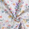 Muslin/Dubbel-krinkelväv Blomsteräng akvarell Digitaltryck | Poppy Fabrics – vit,  thumbnail number 3