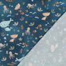 Bomullspoplin Glada havsdjur Digitaltryck | Poppy Fabrics – havsblå,  thumbnail number 4