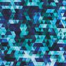 Softshell färgglada trianglar Digitaltryck – nattblå/turkos,  thumbnail number 6