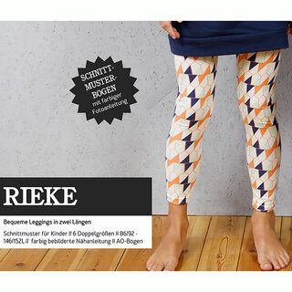 RIEKE - leggings för flickor, Studio Schnittreif  | 86 - 152, 