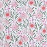 Bomullspoplin Stora ängsblommor Digitaltryck | Poppy Fabrics – vit,  thumbnail number 1