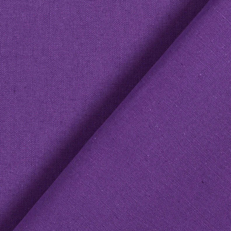 Bomullstyg Kretong Enfärgat – lila,  image number 3