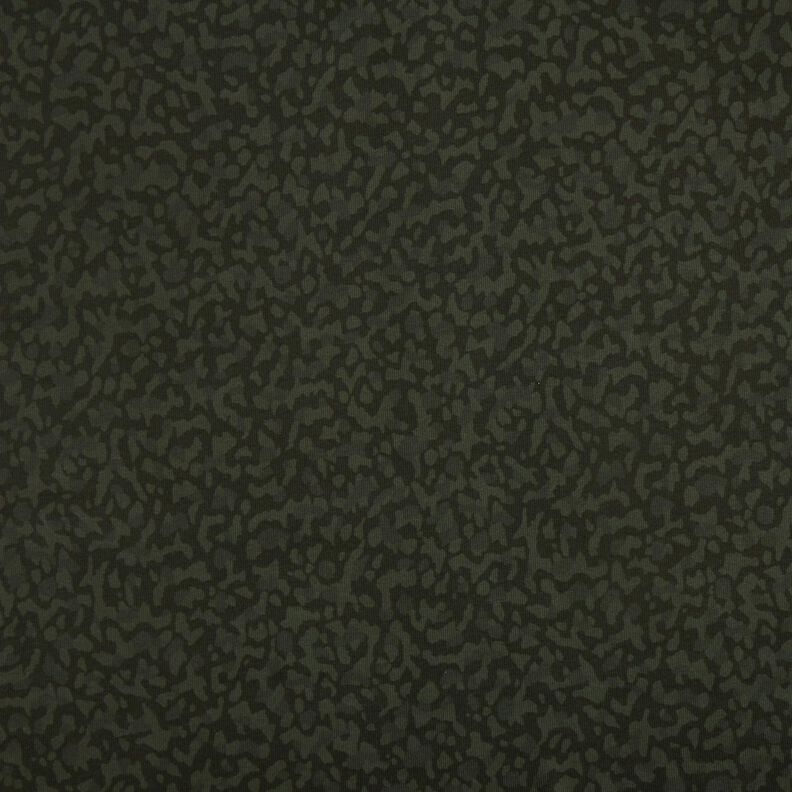 Ribbstickad jersey kamouflage – khaki, image number 1