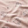frottéjersey Småfåglar – ljus gammelrosa,  thumbnail number 2