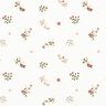 Bomullsjersey blommor och hjärtan – yllevit,  thumbnail number 1