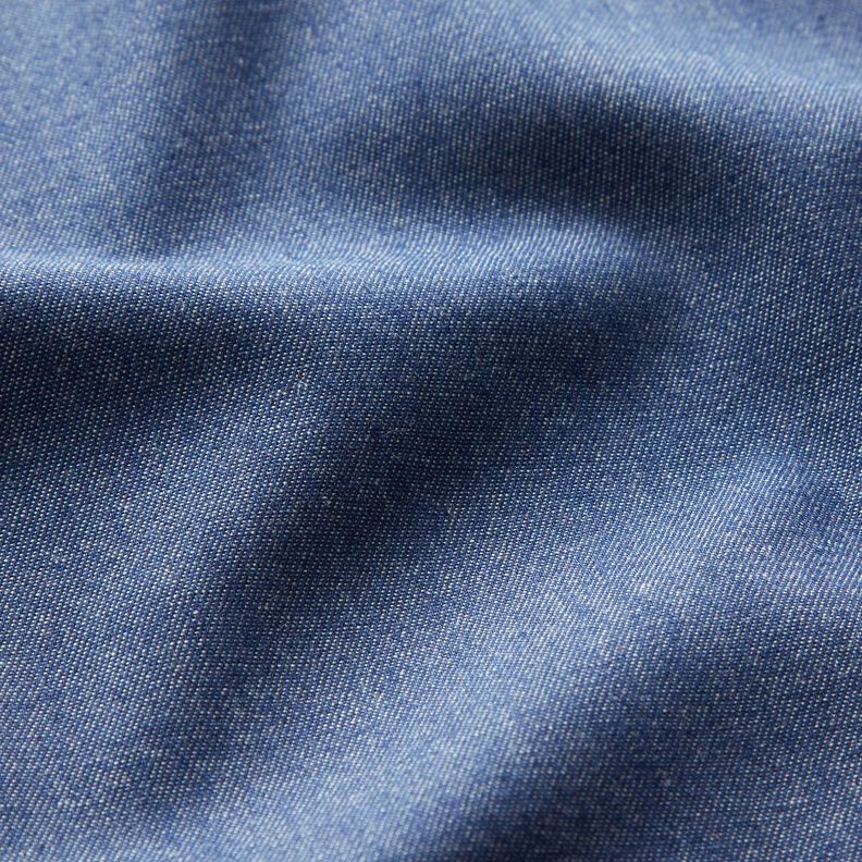 bomullsdenim tunn – blå,  image number 2