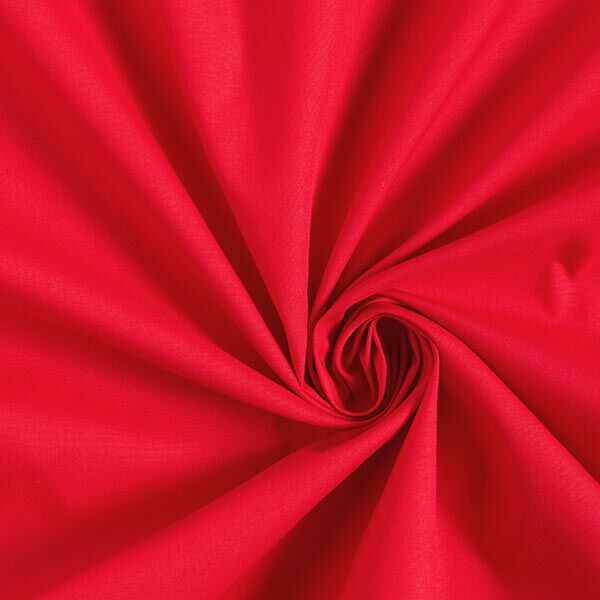 Polyester-bomullsblandning lättskött – rött,  image number 1