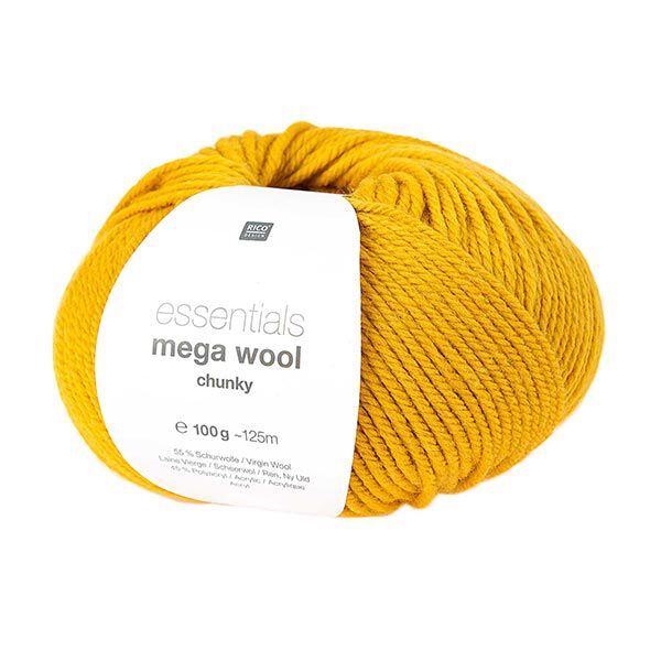 Essentials Mega Wool chunky | Rico Design – senap,  image number 1