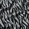 French Terry, borstad, zebra digitaltryck – svart/silver,  thumbnail number 2