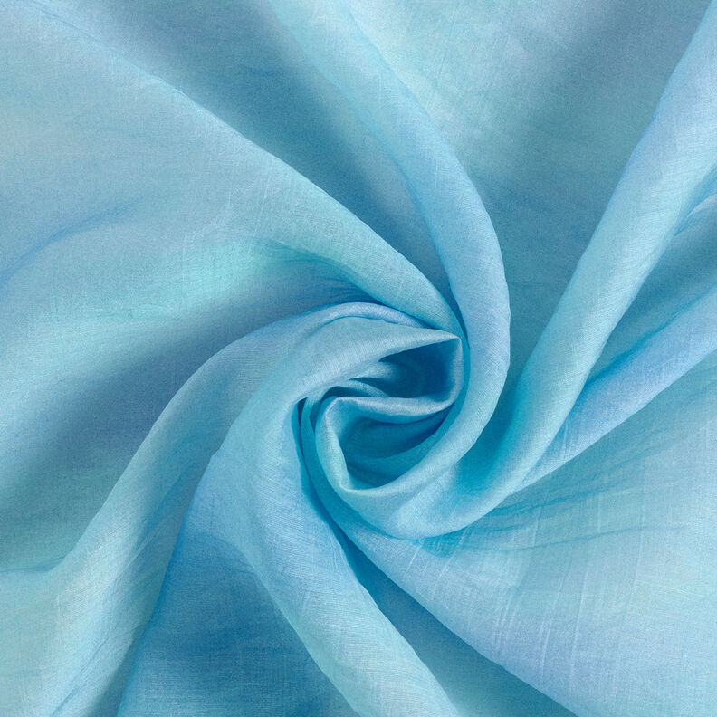 tunn Tencel batik – aquablått,  image number 4