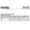 Byxor | 7/8-byxor, Burda 6432 | 34 - 46,  thumbnail number 5