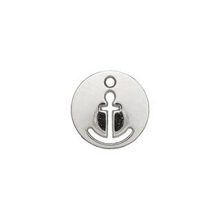Dekorationsdetalj Ankare [ Ø 12 mm ] – silver metallic, 