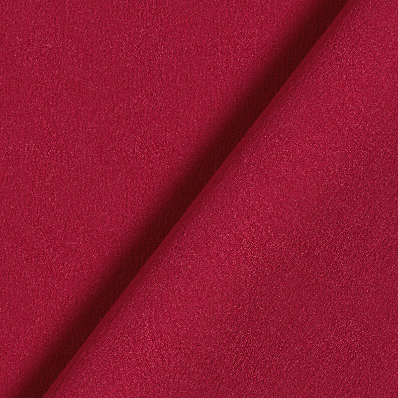 Crêpe Georgette – mörkröd,  image number 6