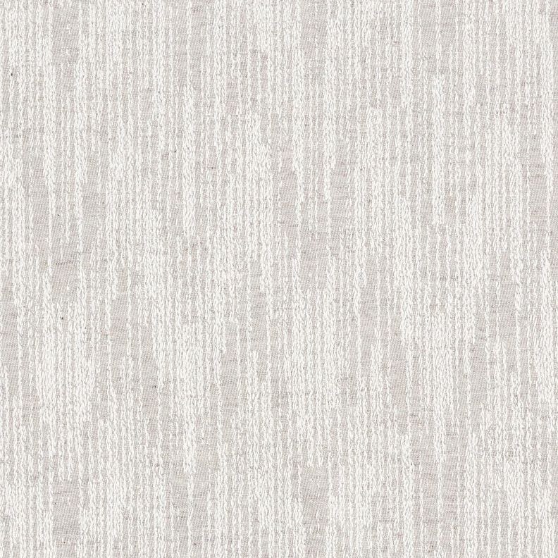 Dekorationstyg Jacquard abstrakt väv återvunnen – dimgrå, image number 1