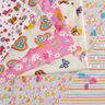 Bomullsjersey retro-rullskridskor – rose,  thumbnail number 5