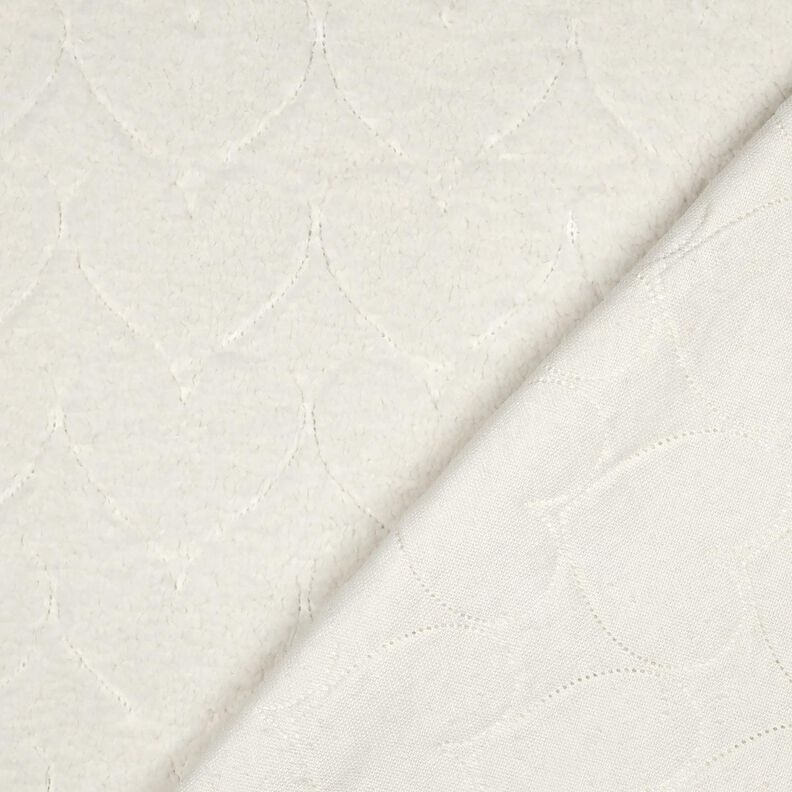Fuskpäls hjärtmönster | Poppy Fabrics – yllevit, image number 4