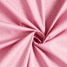 Bomullstyg Kretong Fina prickar – rosa,  thumbnail number 3