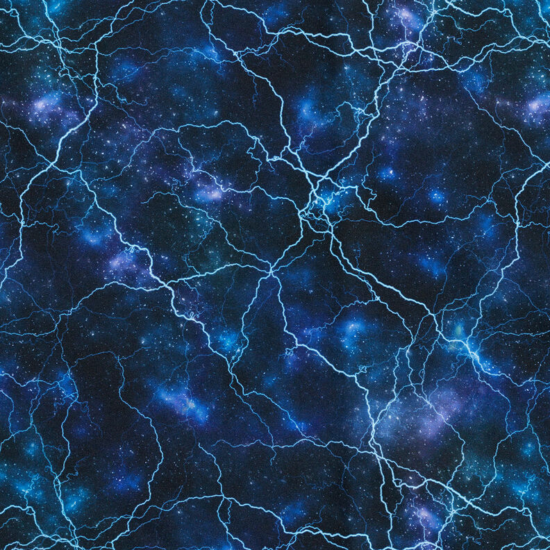 Softshell åskväder Digitaltryck – nattblå,  image number 1