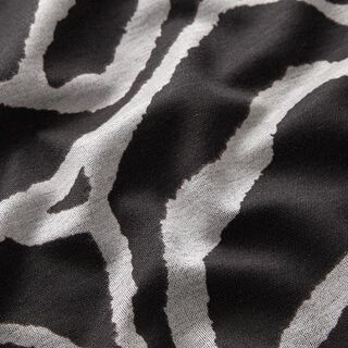 Romanitjersey zebramönster – svart/grått, 