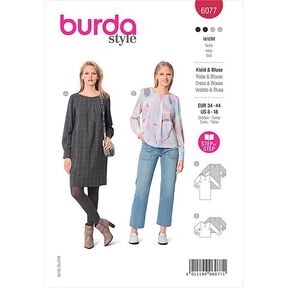 Klänning, Burda 6077 | 34-44, 
