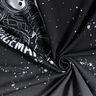 French Terry Panel Spaceman | Glitzerpüppi – svart/vit,  thumbnail number 3