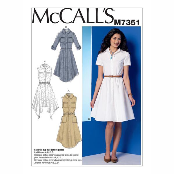 Klänning|Bälte, McCalls | 40 - 48, image number 1