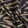 Stoppningstyg Jacquard zebra – khaki/svart,  thumbnail number 3