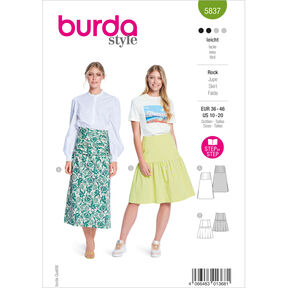 Kjol | Burda 5837 | 36-46, 