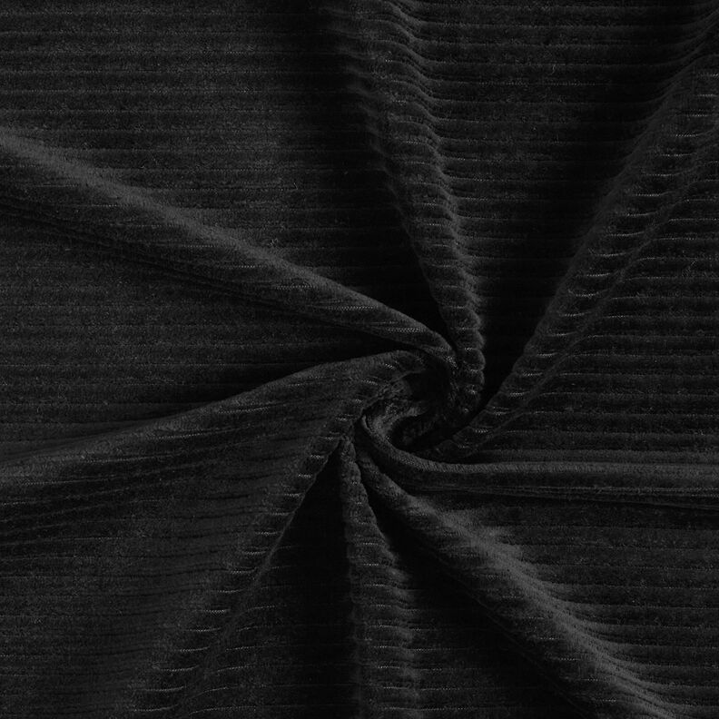 bred manchester Jersey Tvärgående räfflor – svart,  image number 1